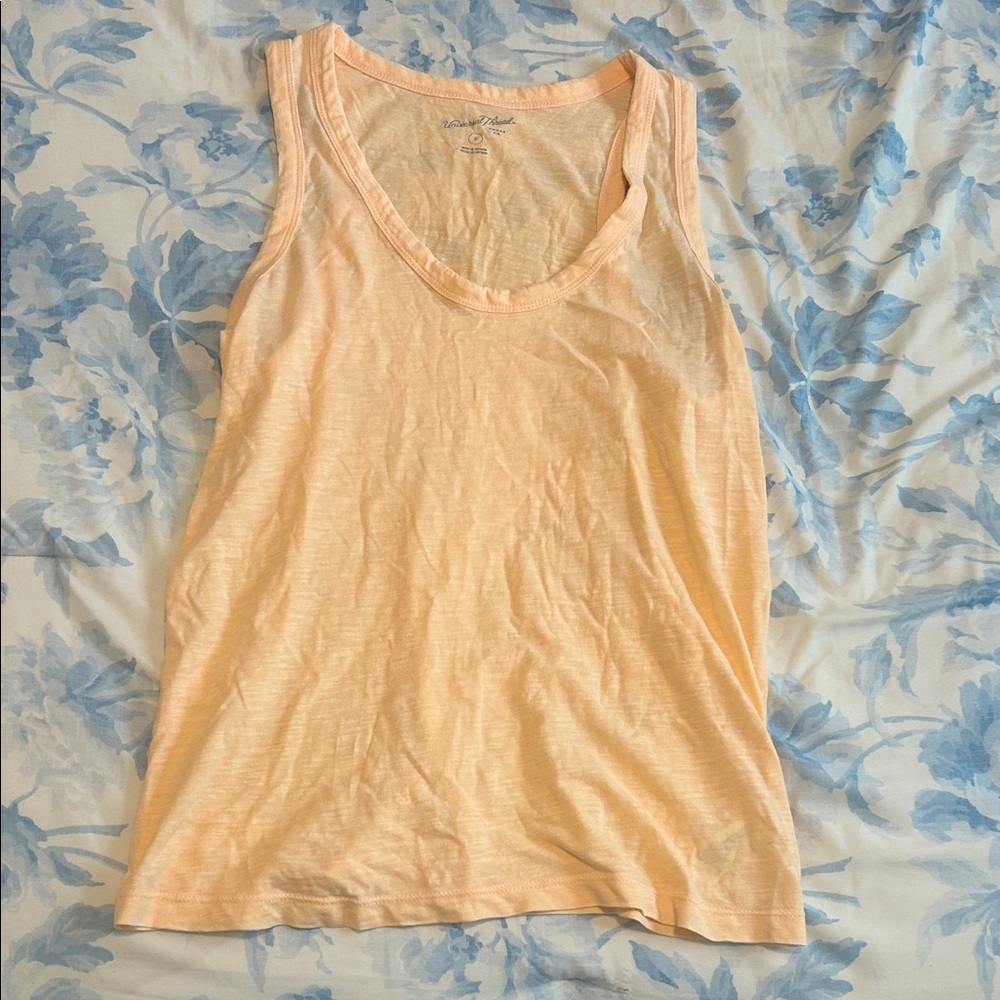 Peach Sleeveless Top